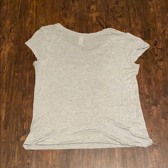 H&M Sparkly Silver Beaded Short Sleeve - Picture 3 of 3